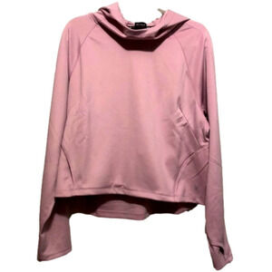 𝅺SPYDER Active Pullover Hoody Women's  Light Dusty Pink Size Medium NWT